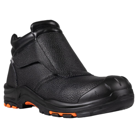 Bocanci de protecție S3 - NEW WELDSTAR S3S SR FO HRO, Bocanci de protecție din piele de bovină texturată hidrofobizată, bombeu compozit, lamelă antiperforație non-metalică
