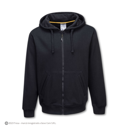 Tricouri si bluze - NICKEL, Hanorac de lucru cu glugă, din tercot, 350 g/mp