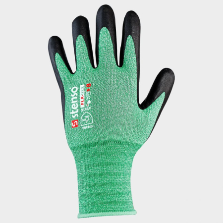 NITRIUM GREEN FLX-O22, Mănuși de protecție mecanică din nylon și elastan, imersate în nitril [2]