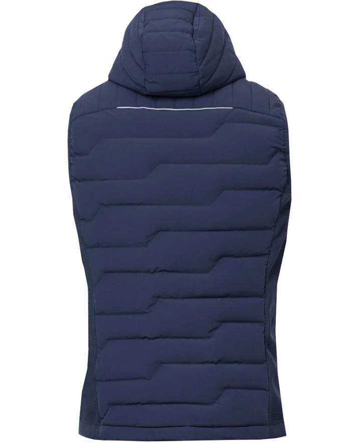 NYPAXX, Vestă de iarnă cu glugă din nylon/spandex, 410 g/mp, umplutură din poliester [5]