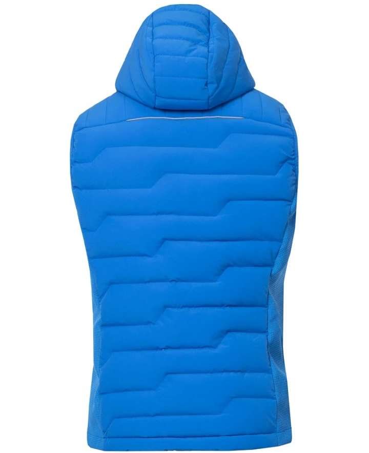 NYPAXX, Vestă de iarnă cu glugă din nylon/spandex, 410 g/mp, umplutură din poliester [1]