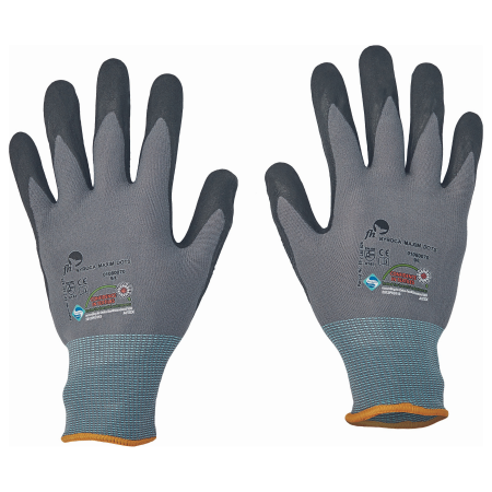 NYROCA MAXIM DOTS, Manusi de protectie din nylon si lycra, imersate in nitril [0]