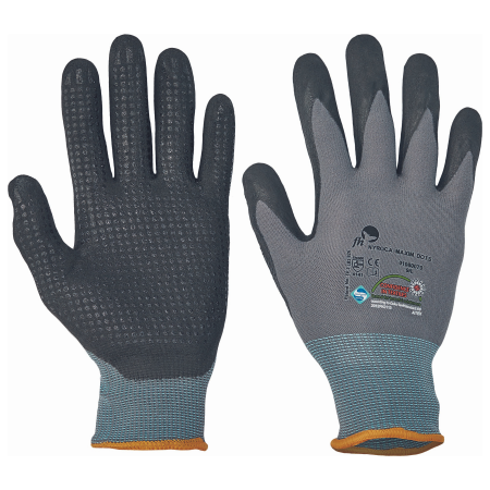 NYROCA MAXIM DOTS, Manusi de protectie din nylon si lycra, imersate in nitril [4]