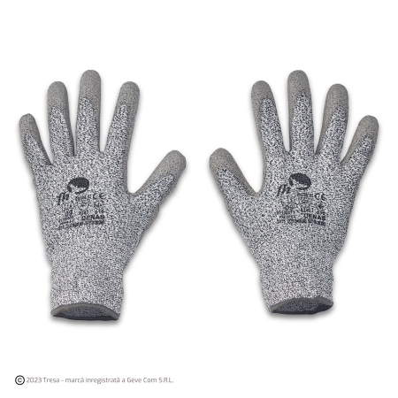 PROTECȚIA MÂINILOR - OENAS, Manusi de protectie din Dyneema si nylon, imersate in PU