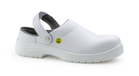 Saboți și papuci - COVERGUARD OKENITE CLOG SB ESD, Sabot de protecție din microfibre hidrofobizate, bombeu compozit, talpă PU dublă densitate SRC, antistatici (ESD)