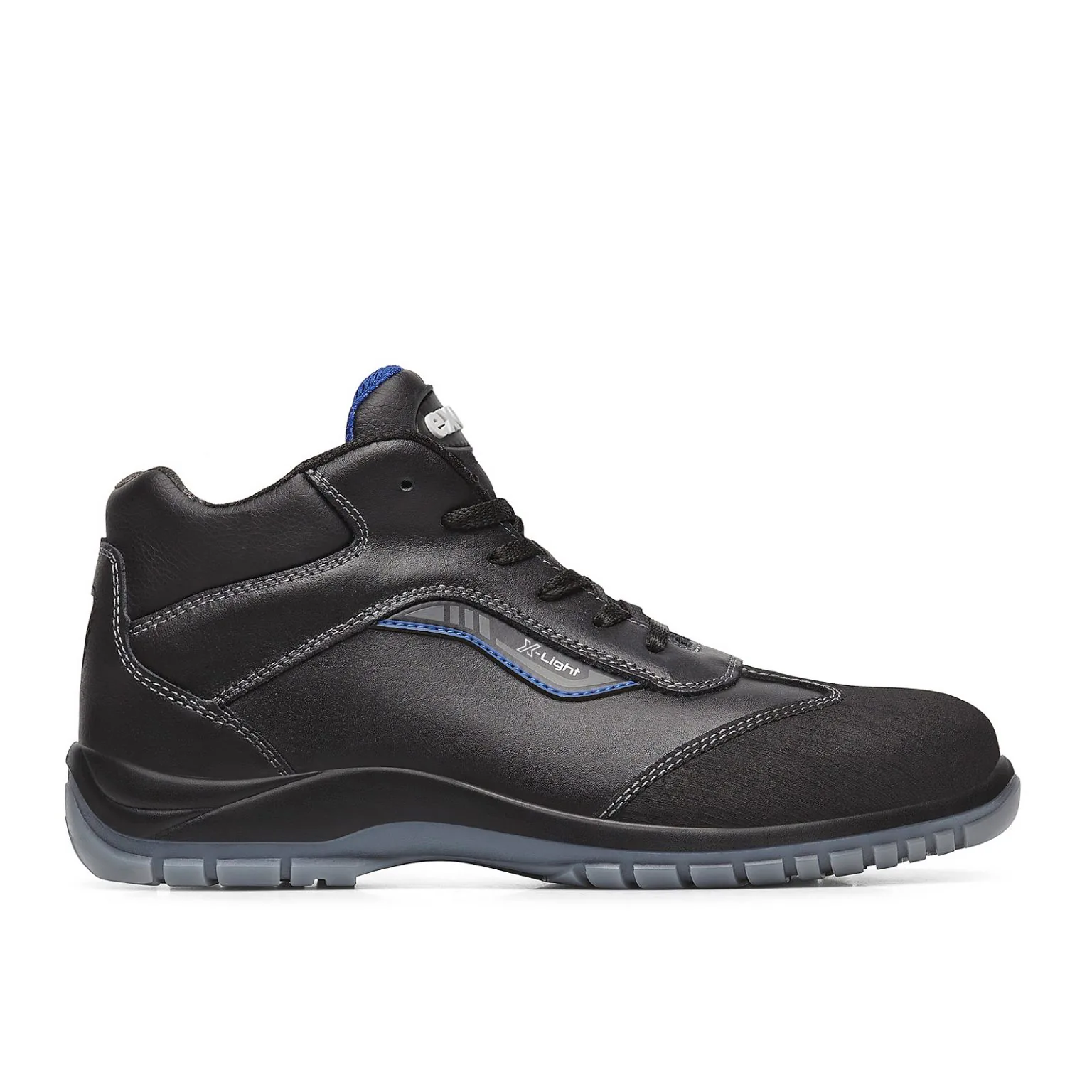 Bocanci - EXENA OLIMPO_23 S3L, Bocanci de protecție din piele netedă de bovină și material textil rezistent la abraziune, bombeu nemetalic policarbonat T-Lite, lamelă antiperforație nemetalică, talpă PU2D antid