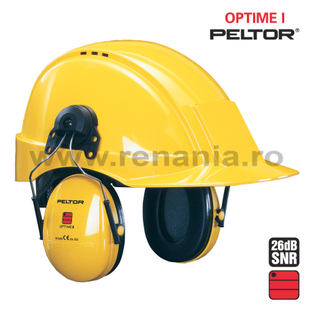 PROTECȚIE AUDITIVĂ - 3M OPTIME I, Antifoane externe atașabile la casca de protecție