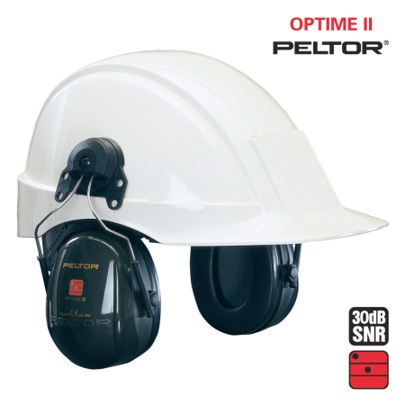 PROTECȚIE AUDITIVĂ - 3M OPTIME II, Antifoane externe atașabile la casca de protecție
