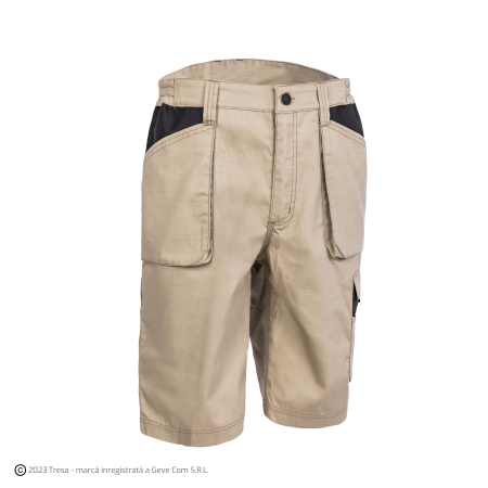 Pantaloni scurti - OROSI, Bermude din Ripstop cu întărituri Oxford, 240 g/mp