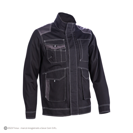 Jachete - OROSI, Jachetă de lucru Ripstop cu întărituri Oxford, 240 g/mp