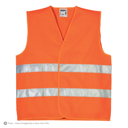 OXFORD, Vestă de înaltă vizibilitate din poliester 130 g/mp [1]
