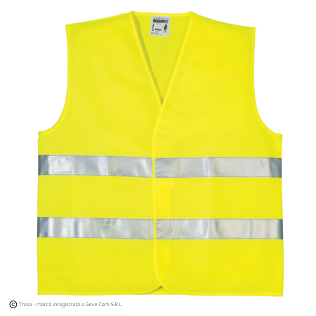 Îmbrăcăminte REFLECTORIZANTĂ (HI-VIS) - OXFORD, Vestă de înaltă vizibilitate din poliester 130 g/mp
