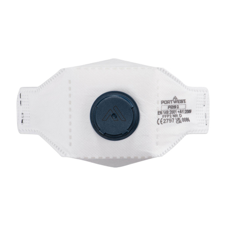 PROTECȚIE RESPIRATORIE - EAGLE, Semimască de protecție respiratorie FFP2 din polipropilenă, pliabilă, cu supapă de expirație
