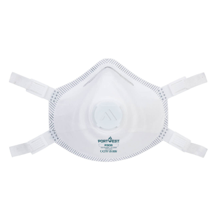 PROTECȚIE RESPIRATORIE - P305, Semi-mască filtrantă FFP3 cu supapă din polipropilenă