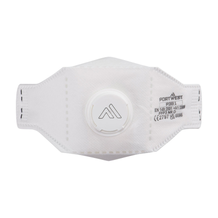 PROTECȚIE RESPIRATORIE - EAGLE P391, Semi-mască filtrantă pliabilă FFP3 NR cu supapă de expirație, din polipropilenă [set 10 bucăți]