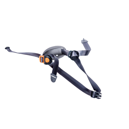 Accesorii pentru căști de protecție - PA49, Curea de bărbie în 4 puncte pentru căști Height Endurance, din nailon [set 5 bucăți]