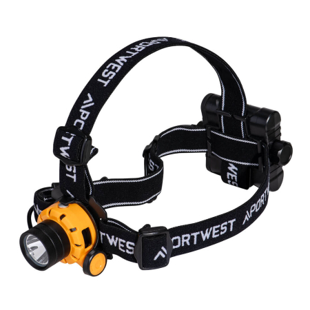 DETECTIE SI SEMNALIZARE - PA64, Lanternă frontală LED din aluminiu și ABS, 500 lumeni
