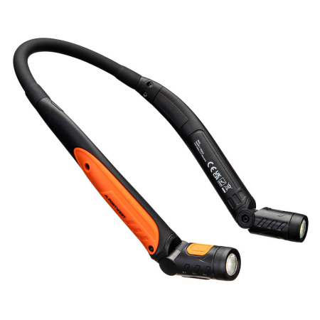 ARTICOLE TEHNICE SI PRIM AJUTOR - PA73, Lanternă de gât LED reîncărcabilă USB-C din ABS, 320 lumeni