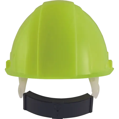 PALLADIO ADVANCED HI-VIS, Cască de protecție, calotă din plastic, suspensie textilă cu fixare în 6 puncte, reglare automată [1]