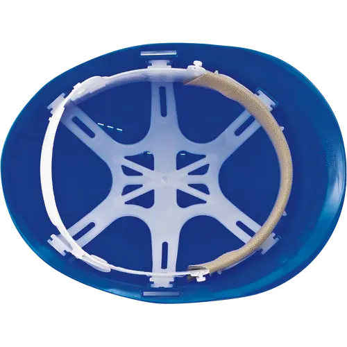 PALLADIO, Cască de protecție aerisită, calotă din polietilenă, suspensie textilă cu fixare în 6 puncte, reglare rapidă cu rotiță (Ratchet) [2]