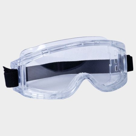 PROTECȚIA OCHILOR - PANOLUX, Ochelari de protecție tip goggle cu lentilă incoloră, ventilație directă