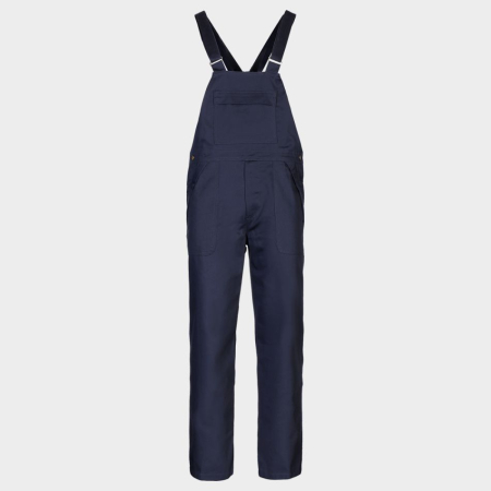 Pantaloni Ignifugi - FA BIBPANTS, Pantaloni cu pieptar de sudură antistatici și ignifugi din bumbac, 360 g/mp
