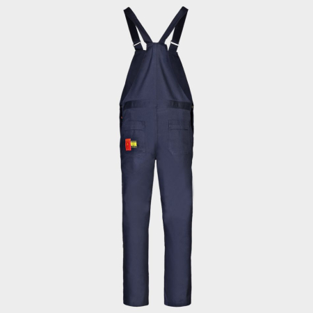 FA BIBPANTS, Pantaloni cu pieptar de sudură antistatici și ignifugi din bumbac, 360 g/mp [4]