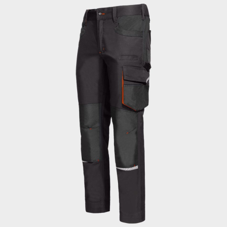 KASTOR STRETCH, Pantaloni în talie din poliester cu bumbac și elastan, 250 g/mp [2]