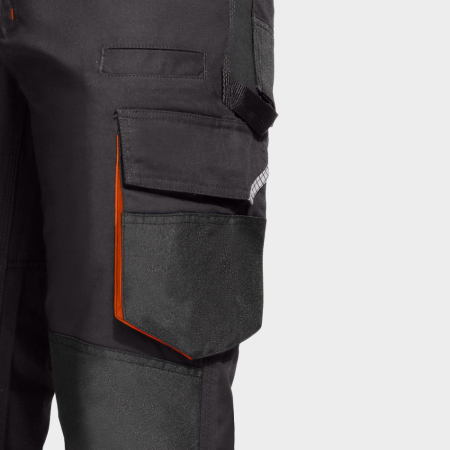 KASTOR STRETCH, Pantaloni în talie din poliester cu bumbac și elastan, 250 g/mp [4]