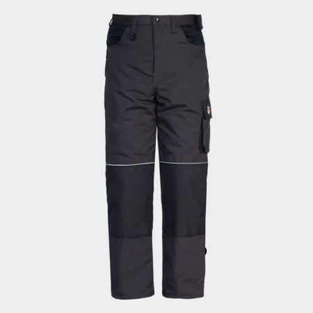 Pantaloni Termoizolanti - KASTOR, Pantaloni în talie vătuiți de iarnă din tercot, 270 g/mp, căptușeală din poliester