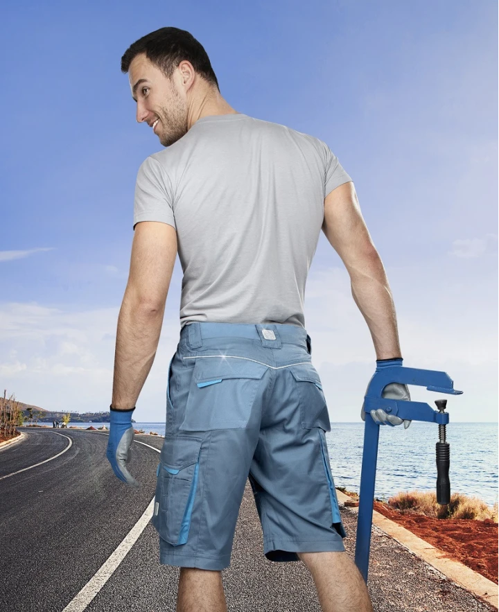 ARDON SUMMER, Pantaloni scurți de lucru din tercot, 65% poliester și 35% bumbac, 200 g/mp [5]