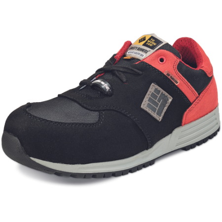 Pantofi de protecție TWF GRAFFITI ESD S3 SRC low 37 black/red [1]