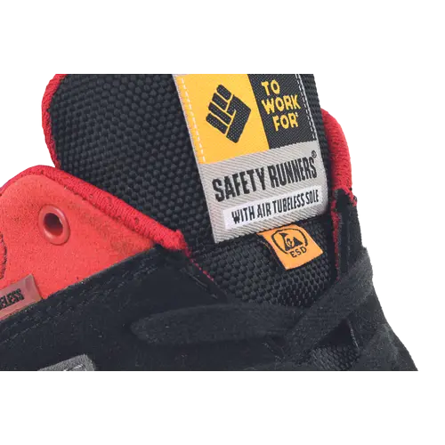 Pantofi de protecție TWF GRAFFITI ESD S3 SRC low 37 black/red [6]