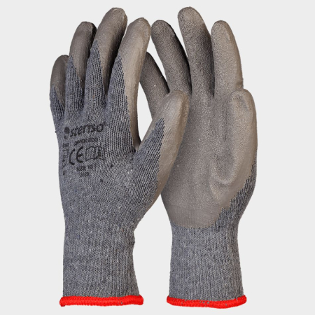 PROTECȚIA MÂINILOR - PARKER ECO, Manusi de lucru imersate in latex din tricot fara cusaturi