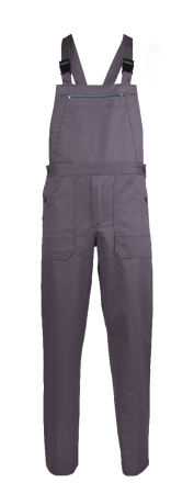 Pantaloni cu pieptar - PARTNER, Pantaloni cu pieptar din bumbac, 260 g/mp