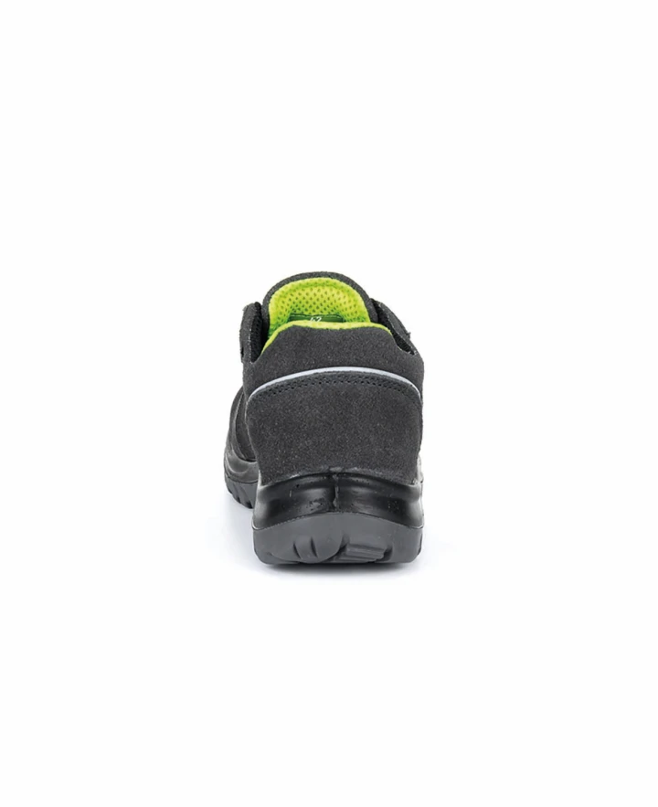 PERFO S1 SRC, Pantofi de protecție din piele de bivol velur perforată, bombeu metalic [4]