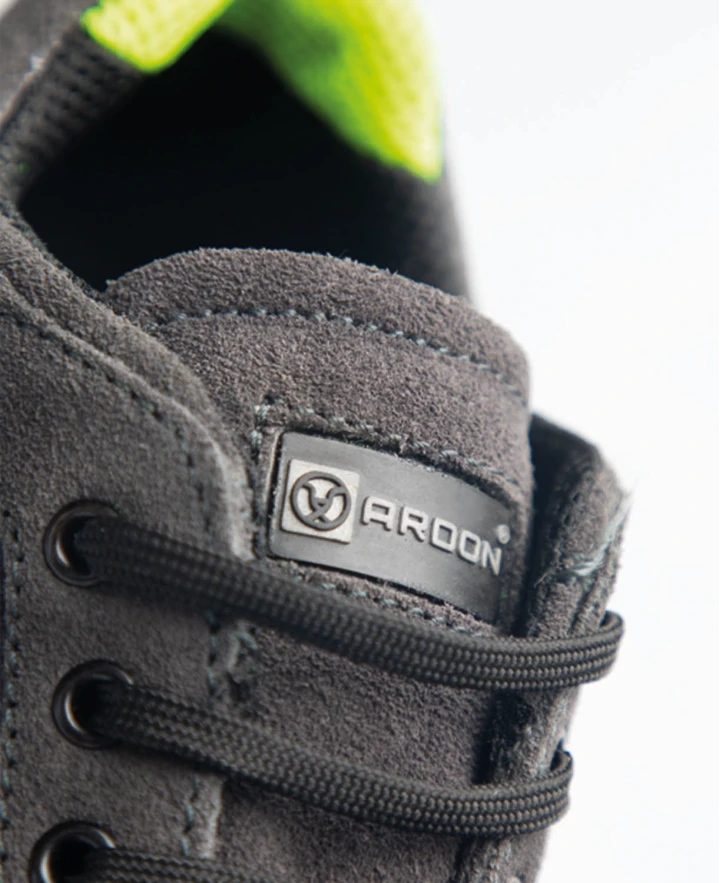 PERFO S1 SRC, Pantofi de protecție din piele de bivol velur perforată, bombeu metalic [1]