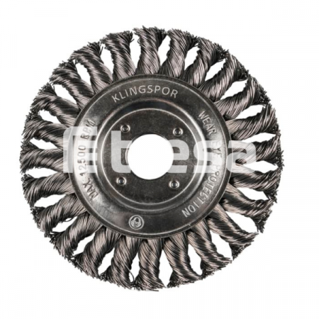 Perii sarma - Perie rotunda, sarma rasucita in noduri BR 600 Z Fi 12