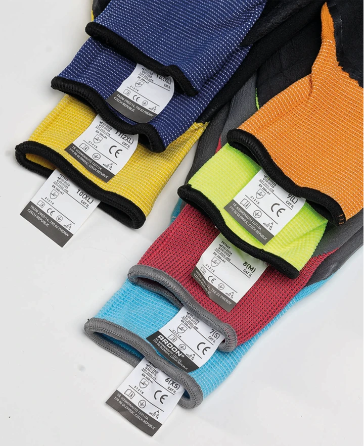 PETRAX, Mănuși de protecție din poliester elastic, imersate în spumă de latex [2]