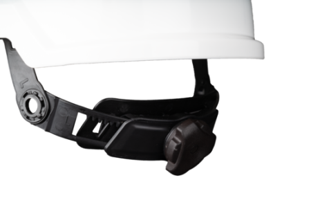 PHOENIX PRO, Cască de protecție pentru electricieni, calotă din ABS, suspensie textilă cu fixare în 6 puncte, reglare rapidă cu rotiță (Ratchet) [7]