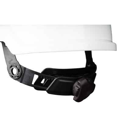 PHOENIX WIND DARK LENS, Cască de protecție ventilată cu ochelari integrați, calotă din ABS, suspensie din polietilenă cu chingi textile (6 puncte), reglare rapidă cu rotiță (Ratchet) [3]