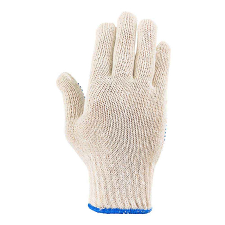 PROTECȚIA MÂINILOR - RENANIA PICOU, Mănuși de protecție riscuri minime din tricot din fibre mixte cu aplicații din PVC