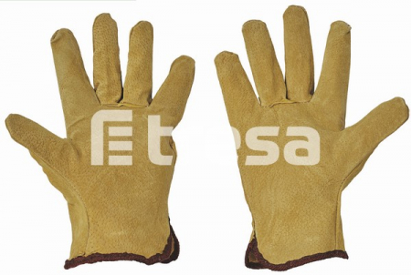 PIGEON, Manusi de protectie din piele spalt porc [3]