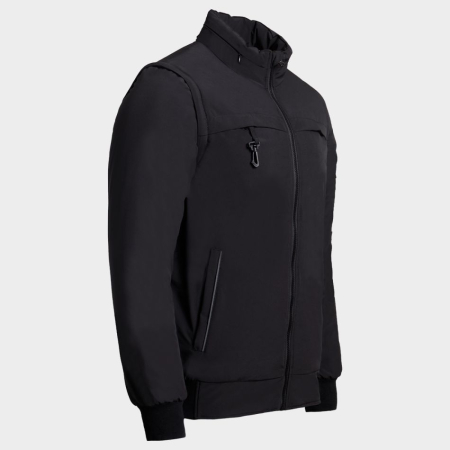 PILOT PRO, Jachetă de lucru tip softshell din poliester cu mâneci detașabile [3]