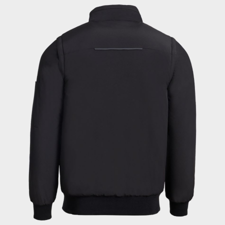PILOT PRO, Jachetă de lucru tip softshell din poliester cu mâneci detașabile [1]