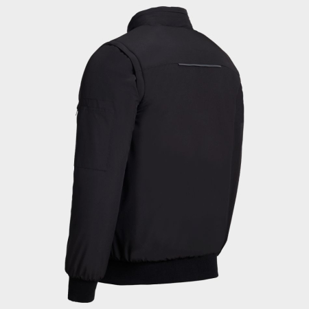 PILOT PRO, Jachetă de lucru tip softshell din poliester cu mâneci detașabile [4]