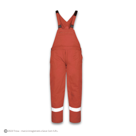 PILZEN, Pantaloni de iarnă cu pieptar, din tercot, căptușeală termică [1]