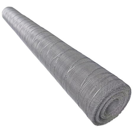 Plase de sârmă și sârmă - Plasă de sârmă zincată, rolă 1 x 12 m
