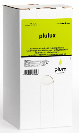 PROTECȚIA MÂINILOR - PLUM PLULUX, Cremă de curățare a mâinilor cu agent abraziv vegetal, 1,4 l