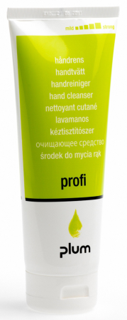 PROTECȚIA MÂINILOR - PLUM PROFI, Cremă de curățare a mâinilor pentru murdărie industrială, 250 ml